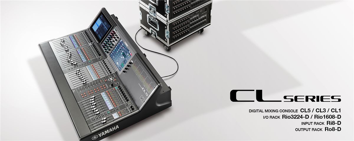 Yamaha giới thiệu loạt Mixer kỹ thuật số CL Series với công nghệ tuyệt đỉnh