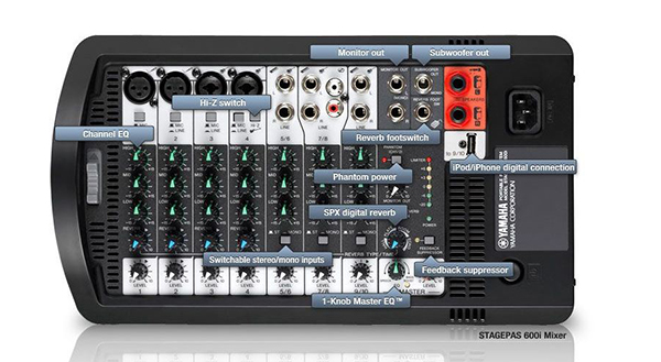 STAGEPAS 600i - hệ thống âm thanh chuyên nghiệp
