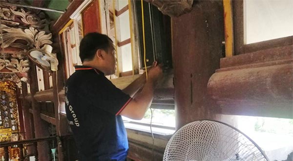 Lắp đặt hệt hống loa cho nhà thờ