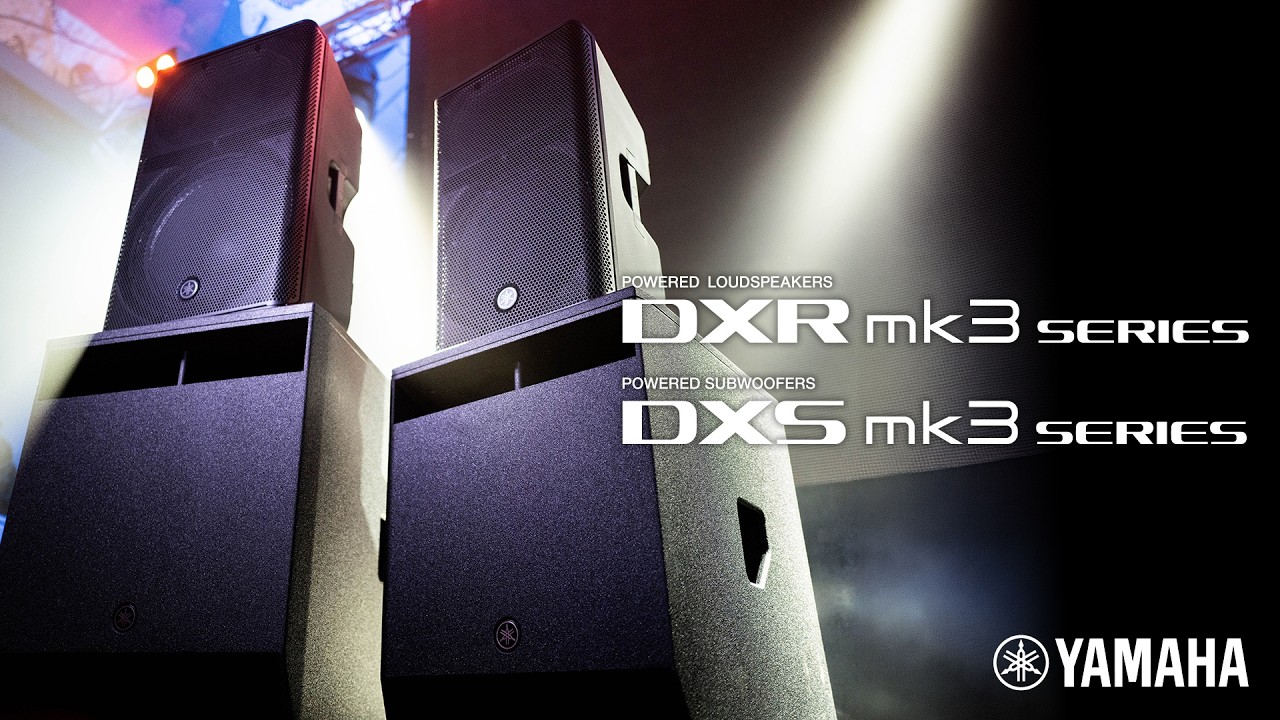 dòng loa active DXR/DXS mk3 và CXR/CXS mk3